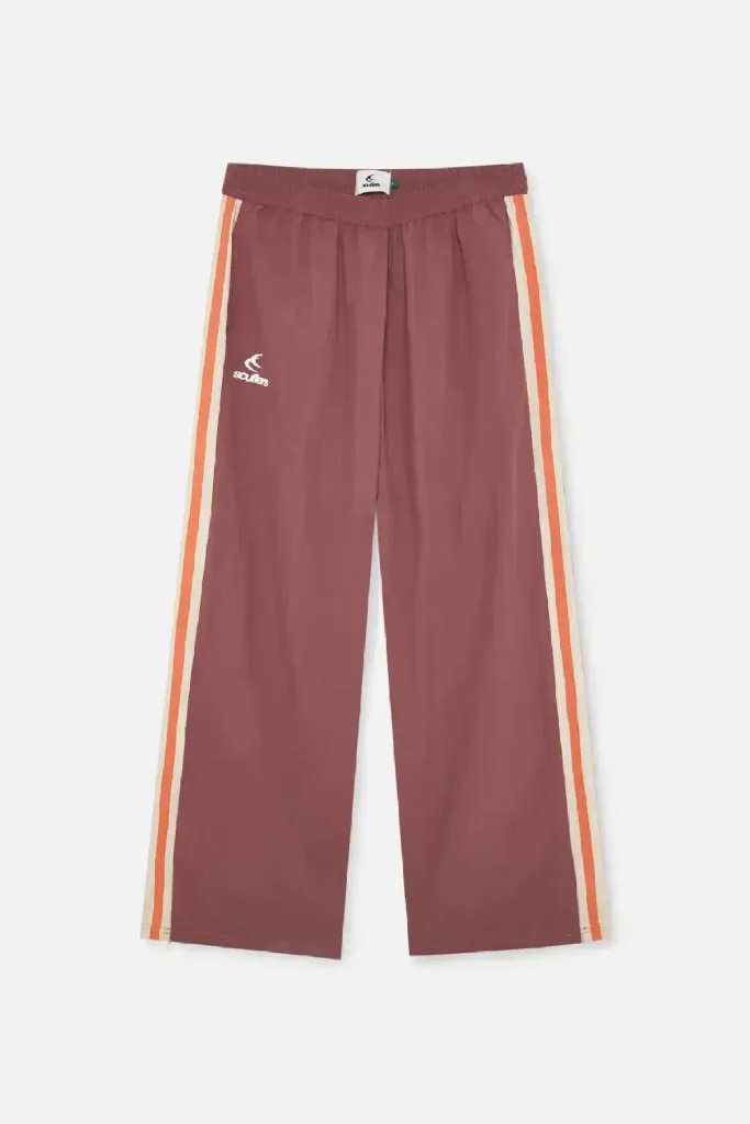 Burgundy Sports Tech Sweatpants